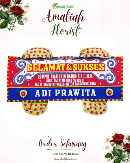 Papan Bunga Ucapan Selamat Pamatang Silima Huta