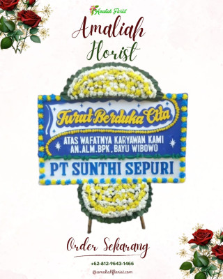 Papan Bunga Duka di Pamatang Silima Huta
