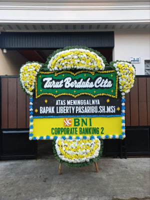 Papan Bunga Duka di Pamatang Silima Huta