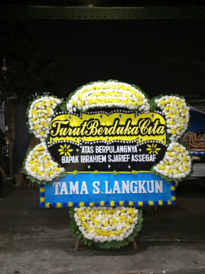 Papan Bunga Duka di Pamatang Silima Huta